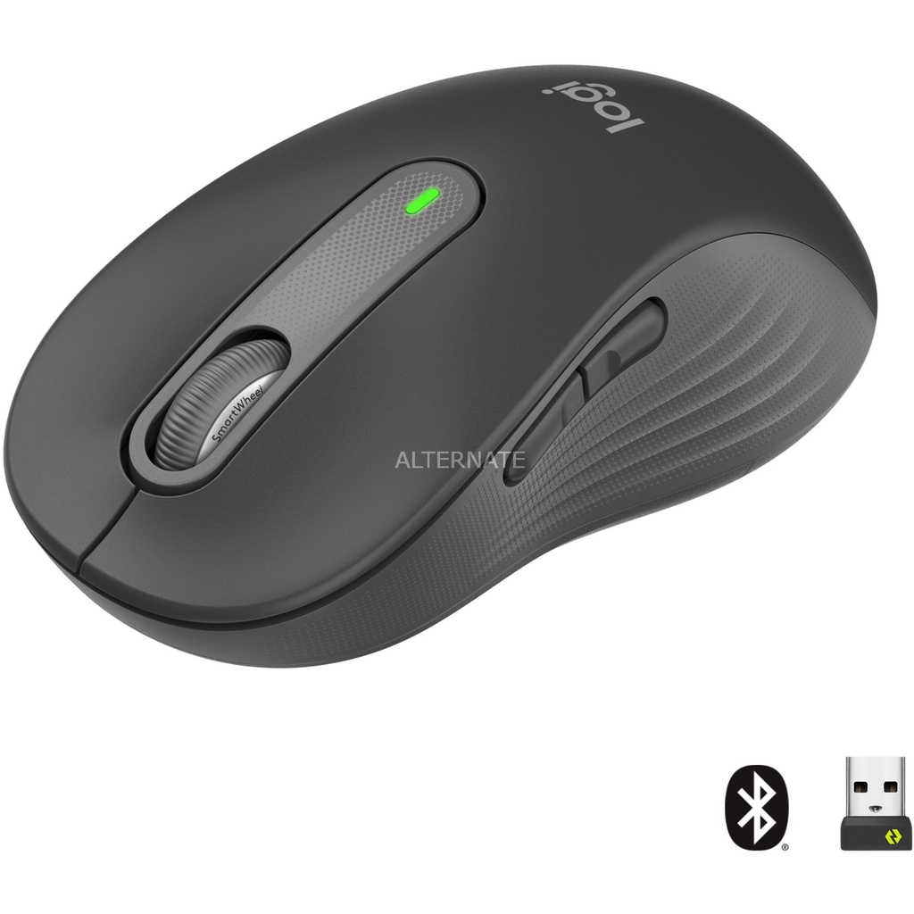 Logitech - Signature M650 L - Souris Bluetooth + USB Dongle